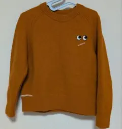 sale☆ANYA HINDMARCH オレンジ ニットセーター 130