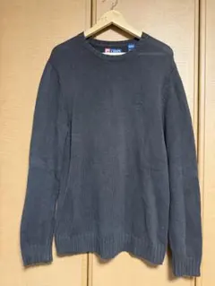 CHAPS Ralph Lauren コットンニットセーター ダークブラウンのサムネイル