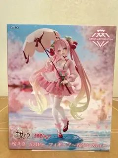 初音ミク 桜ミク AMP+ フィギュア 桜ドレスver.
