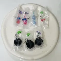 ピクミン　めじるしアクセサリー1、2 7点セット