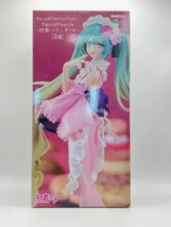 初音ミク　抹茶パフェ　さくら　フィギュア