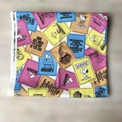 スヌーピー ピーナッツ プリント生地 カラフル