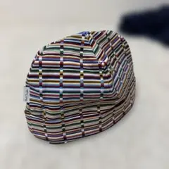 Paul Smith ポールスミス ベビー帽子 42cm マルチカラー ボーダー