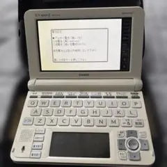 カシオ電子辞書 エクスワード XD-U4700 ホワイトケース付きのサムネイル