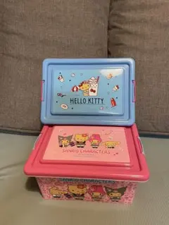 コンテナBOX 日焼けキティ 2種