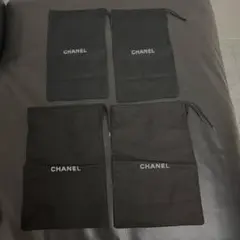 CHANEL シャネル 巾着 保存袋　2枚＋2枚