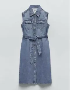 ZARA デニムワンピース