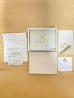 エイチアンドディー ネックレス ピアス セット