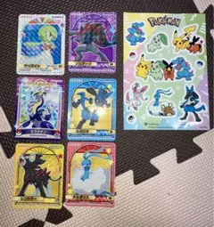 ポケモンシール　7枚セット