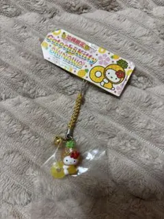 沖縄限定ご当地キティ 2010年パイナップル キーホルダー