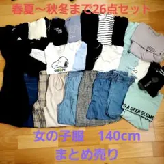 子ども服 140cm まとめ売り　女の子　春夏秋冬
