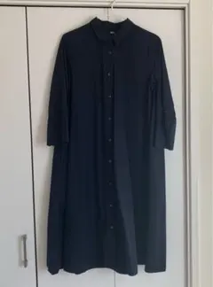 ユニクロ　シャツワンピース