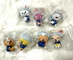 SKZOO ガチャ　サウナフィギュア７種セット