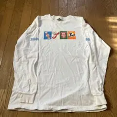 fresh jive2000年 プリント長袖カットソー