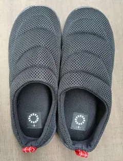 終売品【ワークマン】メッシュサボ　サンダル　ブラック　Sサイズ