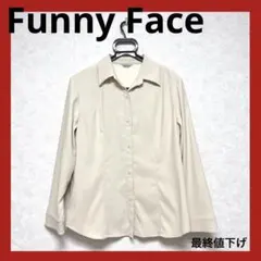 【Used】Funny Faceブラウス シャツ ベロア