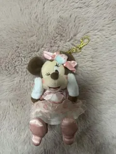 ディズニー　ミニーマウス　マスコット　いちご