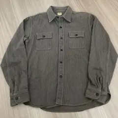 デラックスウェア　ヒッコリーストライプ　シャツ