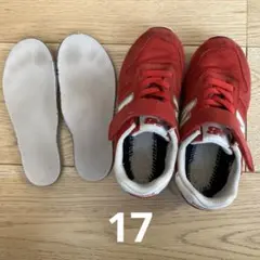 キッズ　子ども　運動靴　ニューバランス　17センチのサムネイル