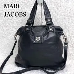 MARC JACOBS✨2WAYシボ革　レザー　ハンドバッグ ショルダーバッグのサムネイル