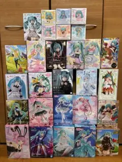 初音ミク　プライズフィギュア　まとめ売り28体セット