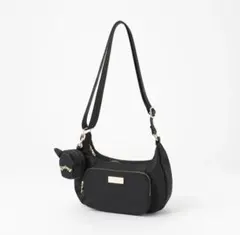 美品 ケイトスペードニューヨーク キャットポーチ付きクロスボディバッグ