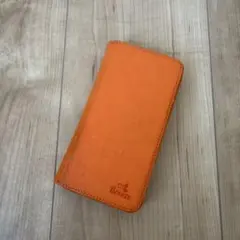 Breeze 手帳型ケース オレンジ ソフトバンク シンプルスマホ3 509SH