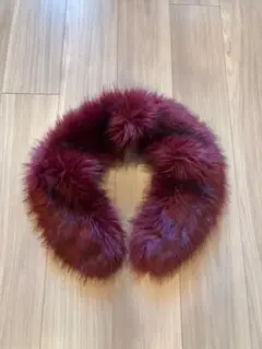 美品 エコファーストールマフラー
