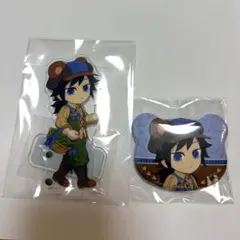 鬼滅の刃 実りの秋まつり 2025くま缶バッジ アクリルスタンド 冨岡義勇