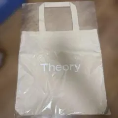 【新品・未開封】Theory セオリー キャンバス トートバッグ ノベルティ