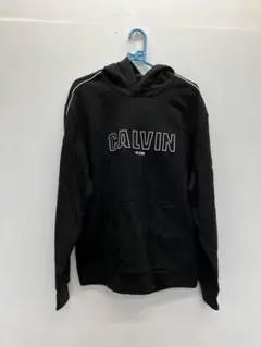 CALVIN KLEIN ブラック フードパーカーのサムネイル