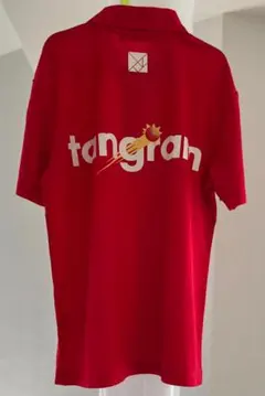 極美品★Tangram 赤 ポロシャツのサムネイル