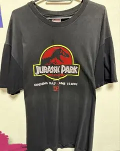 90s USA製 ジュラシックパーク ムービー Tシャツ XL シルグルステッチ