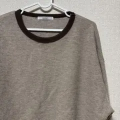 ワッフルワイドスリープリンガープルオーバーのサムネイル