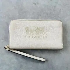 COACH ホース アンド キャリッジ ラージ フォン リストレット