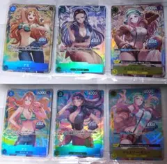 プロモカード 6枚未開封 ナミ ロビン ボニーP-111 P-112 P-113