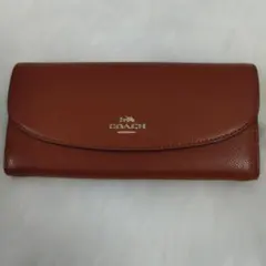 COACH ブラウン 長財布