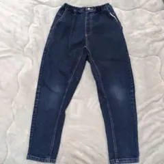 branshes ダークブルー テーパードデニム　150