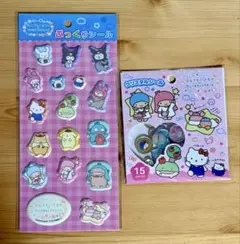 なんでもいきもの サンリオコラボシール 2種類