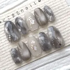 メルカリ便 ネイルチップ 現品 ニュアンス マグネットネイル ミラーNO.207