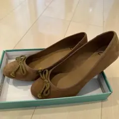 ウエッジソール パンプス