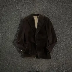 Brown Suede Tailored Jacket Vintage
