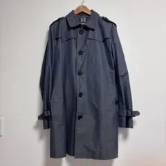 Burberry Londonトレンチコート　ノバチェック　ブルーLサイズ