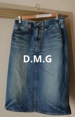 D.M.G ドミンゴ　ひざ丈デニムスカート