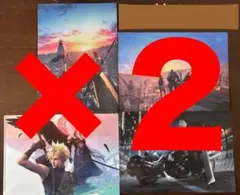 FF7 クリアファイル全4種×2 8枚　コンプリート　ファミマ限定