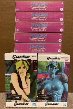 ジョジョ ストーンオーシャン 徐倫×ストーンフリー×クロスポスター セット