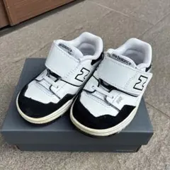 new balance 550 ベビーシューズ ホワイト/ブラック 13センチ