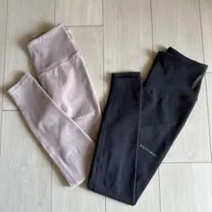 XEXYMIXゼクシィミックス 9分丈レギンス2枚セット