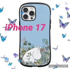 送料無料　お花畑でひとやすみ ムーミン　iPhone17ケース