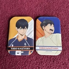 ハイキュー！！ TO THE TOP スクエア缶バッジ　影山飛雄